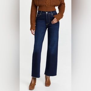 Boyish Jeans Mikey High Rise Wide Leg Jeans in Meso Blue